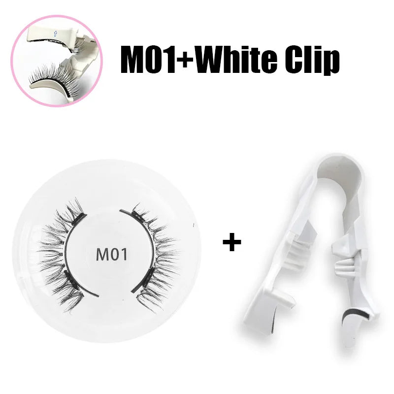 Professional Magnetic Eyelashes Extension Applicator False Eyelashes Tweezer Curler Clip Clamp Makeup Tools New