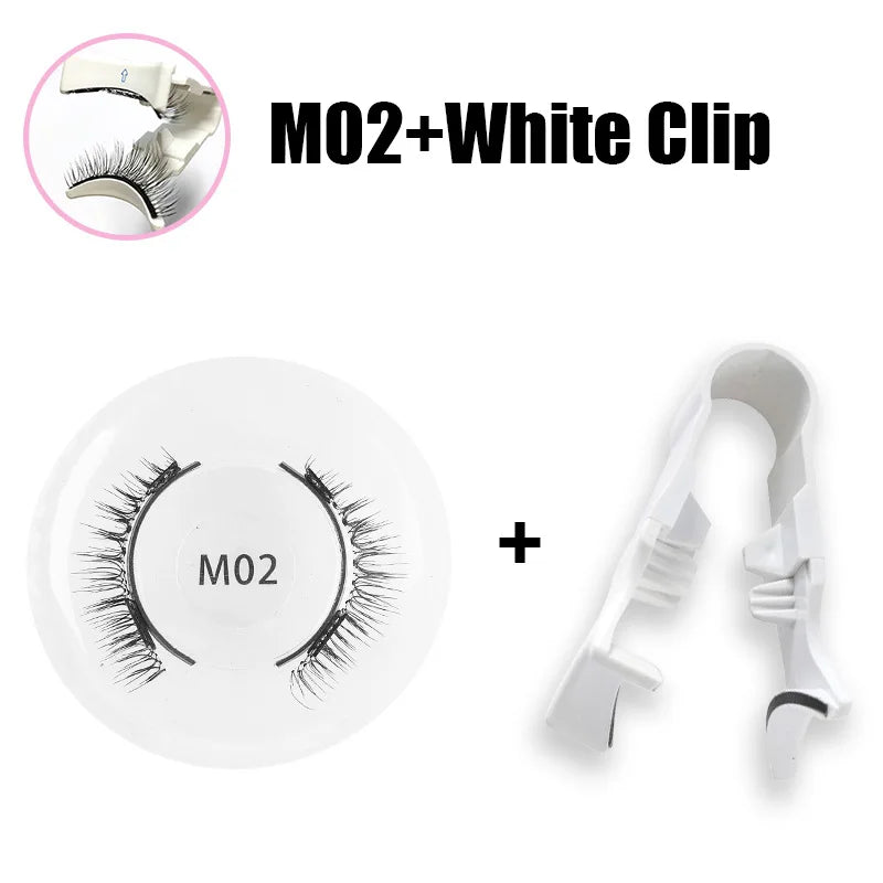 Professional Magnetic Eyelashes Extension Applicator False Eyelashes Tweezer Curler Clip Clamp Makeup Tools New