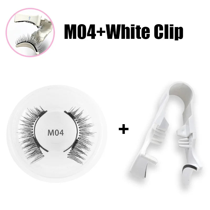 Professional Magnetic Eyelashes Extension Applicator False Eyelashes Tweezer Curler Clip Clamp Makeup Tools New