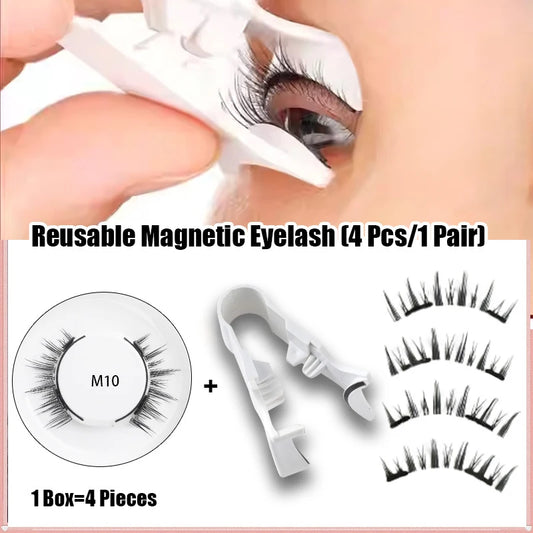 Professional Magnetic Eyelashes Extension Applicator False Eyelashes Tweezer Curler Clip Clamp Makeup Tools New