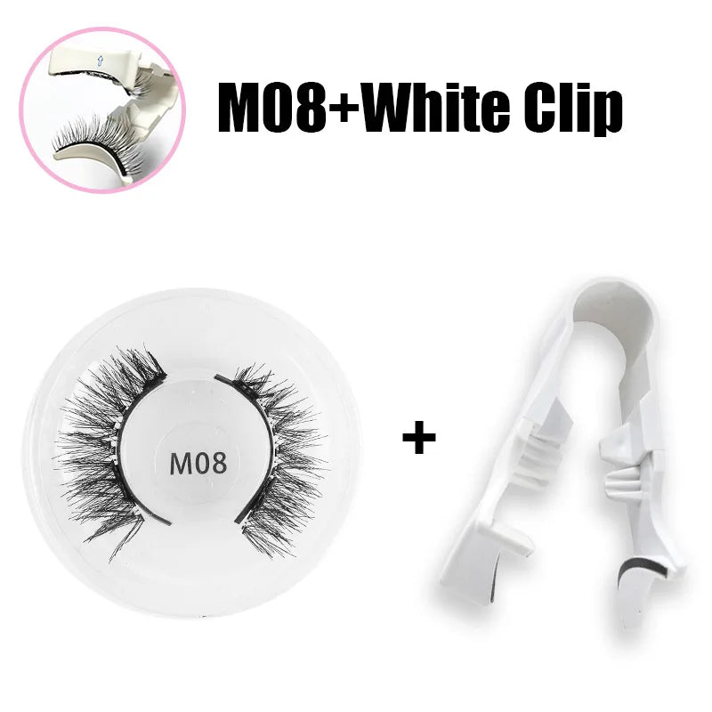 Professional Magnetic Eyelashes Extension Applicator False Eyelashes Tweezer Curler Clip Clamp Makeup Tools New