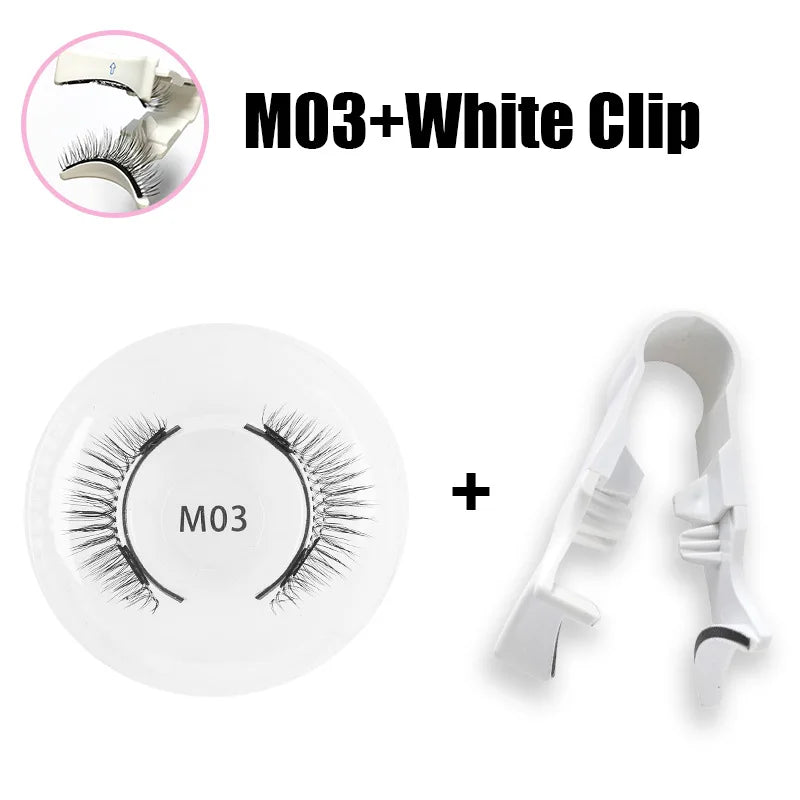 Professional Magnetic Eyelashes Extension Applicator False Eyelashes Tweezer Curler Clip Clamp Makeup Tools New