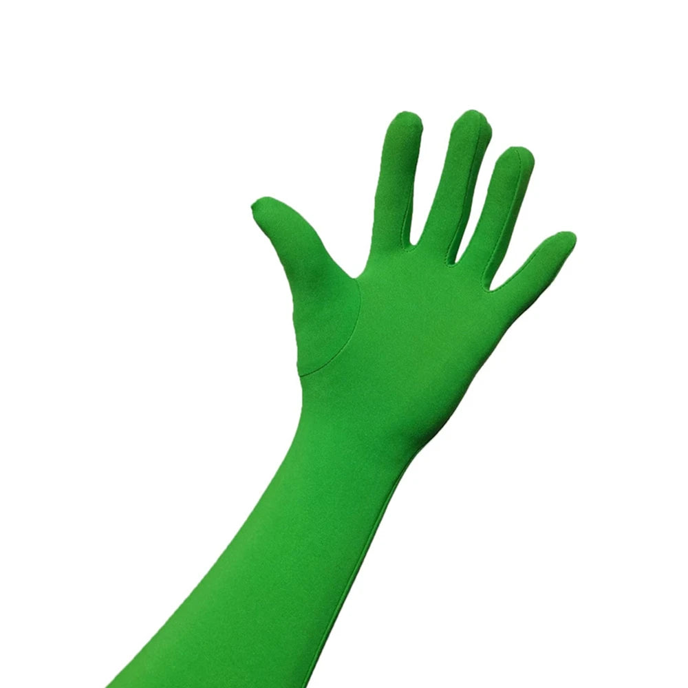 Green Screen Suit Chroma Key Cosplay Costumes For Tiktok Backdrop Video Film Invisible Effect Background Stretchy Tight Bodysuit