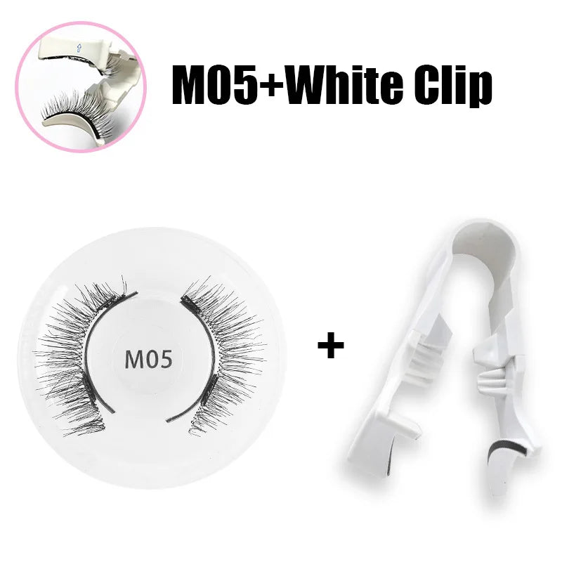 Professional Magnetic Eyelashes Extension Applicator False Eyelashes Tweezer Curler Clip Clamp Makeup Tools New